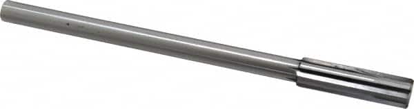 Made in USA - 0.569" Carbide-Tipped 6 Flute Chucking Reamer - Apex Tool & Supply