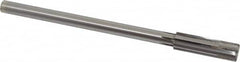 Made in USA - 0.591" Carbide-Tipped 6 Flute Chucking Reamer - Apex Tool & Supply