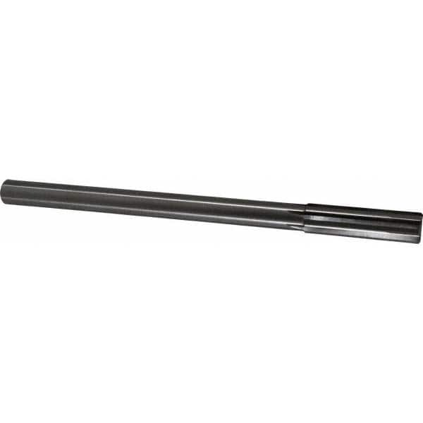 Made in USA - 0.624" Carbide-Tipped 6 Flute Chucking Reamer - Apex Tool & Supply