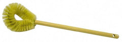 Weiler - 20" OAL Toilet Bowl Brush - Tampico Bristles, Foam Handle, White - Apex Tool & Supply