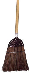 Weiler - 55" OAL Palmyra Bristle Corn Broom - 10" Bristle Length, 12" Wide - Apex Tool & Supply