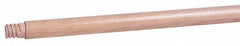 Weiler - 60 x 1-1/8" Wood Handle for Floor Brushes & Garage Brushes - Threaded Connection, Tan - Apex Tool & Supply