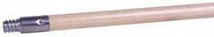 Weiler - 72 x 15/16" Wood Handle for Heavy-Duty Brooms - Threaded Connection, Tan - Apex Tool & Supply