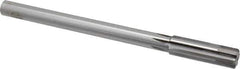 Made in USA - 0.747" Carbide-Tipped 6 Flute Chucking Reamer - Straight Flute, 5/8" Straight Shank, 2-1/2" Flute Length, 9-1/2" OAL - Apex Tool & Supply