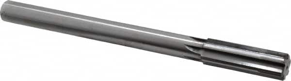 Made in USA - 0.867" Carbide-Tipped 6 Flute Chucking Reamer - Apex Tool & Supply