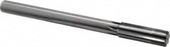 Made in USA - 0.867" Carbide-Tipped 6 Flute Chucking Reamer - Apex Tool & Supply