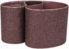 Norton - 3" Wide x 24" OAL, 36 Grit, Aluminum Oxide Abrasive Belt - Aluminum Oxide, Very Coarse, Coated, X Weighted Cloth Backing, Series R228 - Apex Tool & Supply