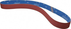 Norton - 2" Wide x 60" OAL, 60 Grit, Ceramic Abrasive Belt - Ceramic, Medium, Coated, Y Weighted Cloth Backing, Series R981 - Apex Tool & Supply