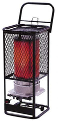 Heatstar - 125,000 BTU, Portable Propane Radiant Heater - 100 Lb Fuel Capacity, 16-1/4" Long x 16-1/4" Wide x 35" High - Apex Tool & Supply