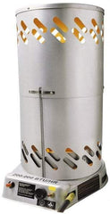 Heatstar - 30,000 to 80,000 BTU, Propane Convection Heater - 20 Lb Fuel Capacity, 15-1/4" Long x 18-1/4" Wide x 21-3/4" High - Apex Tool & Supply