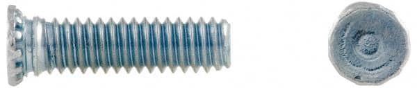 Electro Hardware - 4-40 Thread, 1/2" OAL, 0.04" Min Panel Thickness, Steel Captive Stud - Apex Tool & Supply
