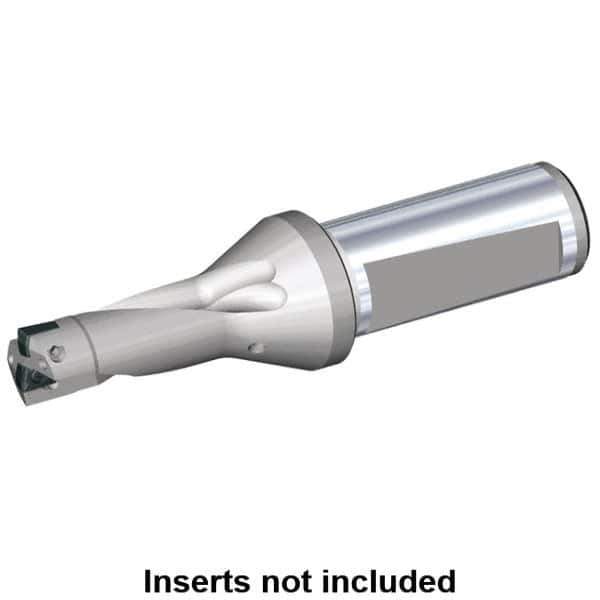 Kennametal - 38mm Max Drill Depth, 2xD, 19mm Diam, Indexable Insert Drill - 2 Inserts, 32mm Shank Diam, Whistle Notch Shank - Apex Tool & Supply