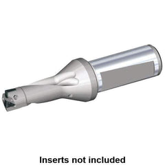 Kennametal - 38mm Max Drill Depth, 2xD, 19mm Diam, Indexable Insert Drill - 2 Inserts, 32mm Shank Diam, Whistle Notch Shank - Apex Tool & Supply