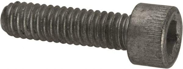 Armor Coat - #8-32 UNC Hex Socket Drive, Socket Cap Screw - Alloy Steel, Armor Coat Finish, Fully Threaded, 5/8" Length Under Head - Apex Tool & Supply