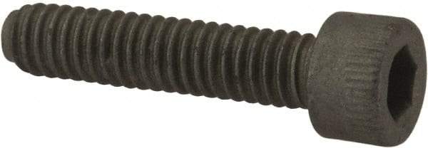 Armor Coat - #8-32 UNC Hex Socket Drive, Socket Cap Screw - Alloy Steel, Armor Coat Finish, Fully Threaded, 3/4" Length Under Head - Apex Tool & Supply