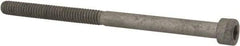 Armor Coat - #8-32 UNC Hex Socket Drive, Socket Cap Screw - Alloy Steel, Armor Coat Finish, Partially Threaded, 2-1/2" Length Under Head - Apex Tool & Supply