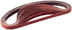 3M - 2" Wide x 132" OAL, 80 Grit, Ceramic Abrasive Belt - Ceramic, Medium, Coated, YF Weighted Cloth Backing, Wet/Dry, Series 777F - Apex Tool & Supply