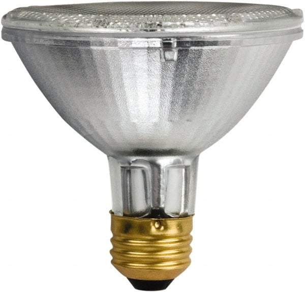 Philips - 39 Watt Halogen Flood/Spot Medium Screw Lamp - 2,800°K Color Temp, 650 Lumens, 120 Volts, Dimmable, PAR30S, 4,200 hr Avg Life - Apex Tool & Supply