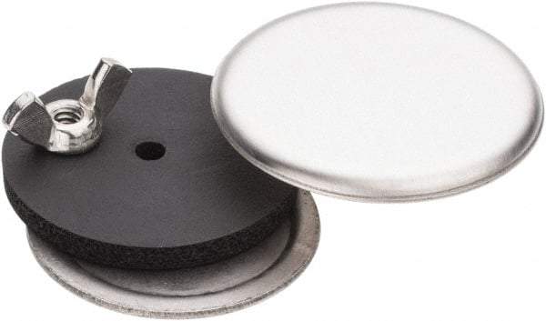 nVent Hoffman - 1" Conduit, 4, 12, 13, 3R, 4X NEMA Rated, Electrical Enclosure Stainless Steel Hole Seal - For Use with Enclosure Wall, CSA File 42186/IEC 60529/UL 508A/UL File E61997, Includes Oil-Resistant Gasket - Apex Tool & Supply