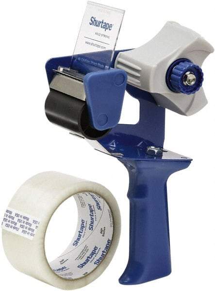 Ability One - 2" Wide, Pistol Grip Style, Handheld Tape Dispenser - For Use with Box Sealing Tape - Apex Tool & Supply