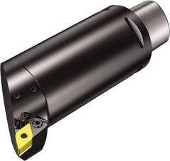 Sandvik Coromant - Right Hand, C6 DNMG 442 Modular Turning and Profiling Cutting Unit Head - Lever Holding Method, 11.417 Inch Hole Diameter, Through Coolant - Apex Tool & Supply