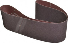 Norton - 4" Wide x 48" OAL, 40 Grit, Aluminum Oxide Abrasive Belt - Aluminum Oxide, Coarse, Coated, Series R228 - Apex Tool & Supply