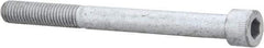 Armor Coat - 1/2-13 UNC Hex Socket Drive, Socket Cap Screw - Alloy Steel, Armor Coat Finish, Partially Threaded, 5-1/2" Length Under Head - Apex Tool & Supply