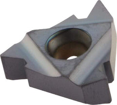 Iscar - 27IR Internal Right Hand 4 UN Laydown Threading Insert - Grade IC908, TiAlN Coated Carbide, 15.88mm Inscribed Circle - Apex Tool & Supply