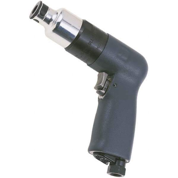 Ingersoll-Rand - 1/4" Bit Holder, 2,500 RPM, Pistol Grip Handle Air Screwdriver - 45.1 In/Lb Torque, 5 CFM - Apex Tool & Supply