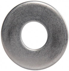 Made in USA - 5/8" Screw, Grade 300 Stainless Steel Standard Flat Washer - 0.688" ID x 1-3/4" OD, 0.108" Thick, Passivated Finish, Meets Military Specifications - Apex Tool & Supply