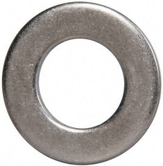 Made in USA - 3/4" Screw, Grade 300 Stainless Steel Standard Flat Washer - 0.812" ID x 1.469" OD, 0.108" Thick, Plain Finish, Meets Military Specifications - Apex Tool & Supply