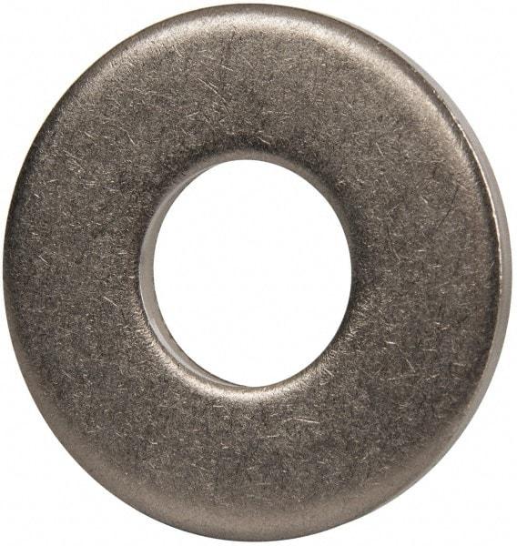 Made in USA - 7/8" Screw, Grade 300 Stainless Steel Standard Flat Washer - 0.938" ID x 2-1/4" OD, 0.136" Thick, Passivated Finish, Meets Military Specifications - Apex Tool & Supply