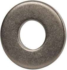 Made in USA - 7/8" Screw, Grade 300 Stainless Steel Standard Flat Washer - 0.938" ID x 2-1/4" OD, 0.136" Thick, Passivated Finish, Meets Military Specifications - Apex Tool & Supply
