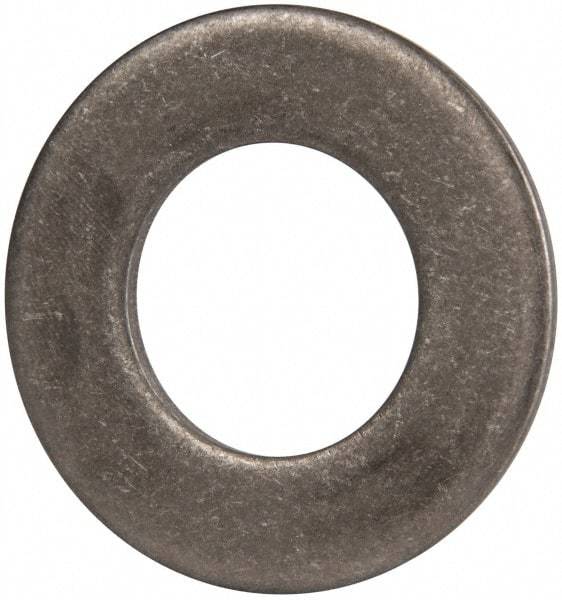 Made in USA - 1" Screw, Grade 300 Stainless Steel Standard Flat Washer - 1.062" ID x 2" OD, 0.108" Thick, Passivated Finish, Meets Military Specifications - Apex Tool & Supply