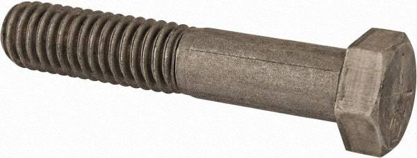 Value Collection - 3/8-16 UNC, 2" Length Under Head Hex Head Cap Screw - Grade 18-8 Stainless Steel, Uncoated, 9/16" Hex - Apex Tool & Supply