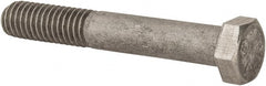 Made in USA - 3/8-16 UNC, 2-1/2" Length Under Head Hex Head Cap Screw - Apex Tool & Supply