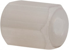Electro Hardware - #4-40, 1-7/8" OAL, 1/4" Across Flats, Nylon Female Hex Circuit Board Standoff - Apex Tool & Supply