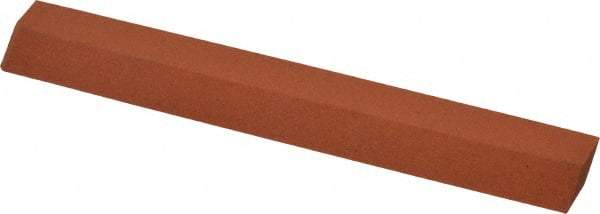 Norton - 4" Long x 9/16" Wide x 3/16" Thick, Aluminum Oxide Sharpening Stone - Diamond, Fine Grade - Apex Tool & Supply
