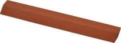 Norton - 4" Long x 9/16" Wide x 3/16" Thick, Aluminum Oxide Sharpening Stone - Diamond, Fine Grade - Apex Tool & Supply