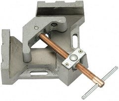 Strong Hand Tools - Fixed Angle, 2 Axes, 5.32" Long, 2-1/4" Jaw Height, 4-3/4" Max Capacity, Cast Iron Angle & Corner Clamp - 90° Clamping Angle - Apex Tool & Supply