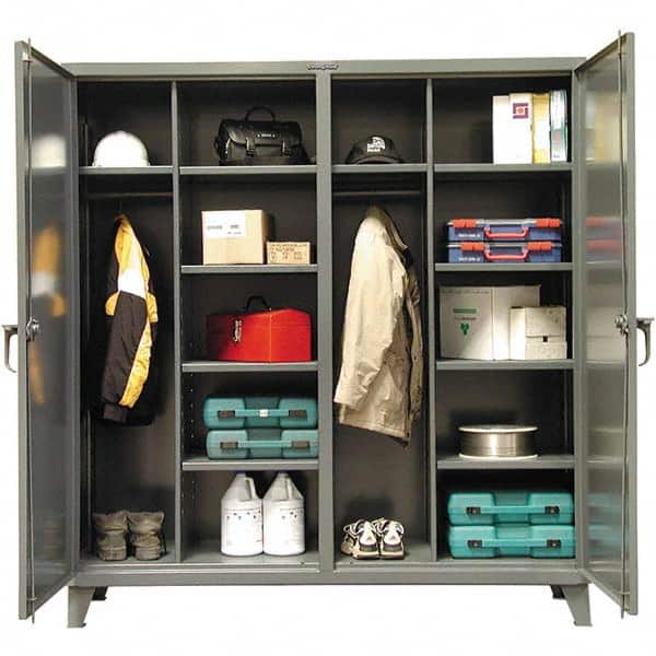Strong Hold - Storage Cabinets Type: Wardrobe Width (Inch): 72 - Apex Tool & Supply