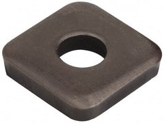 Jergens - 1" Bolt, 2-1/2" Square, Black Oxide Finish, Steel Square Flat Washer - 1-1/16" ID, 1/4" Thick - Apex Tool & Supply