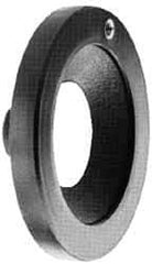 Jergens - 5" Diam, 1-1/8" Hub Diam, Wheel-Acetal Co-Polymer Hub-Cast Iron, Angular Handwheel - 5/8 Smaller to 1-1/8" Larger Diam - Apex Tool & Supply