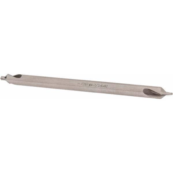 Keo - #4-1/2 Plain Cut 82° Incl Angle High Speed Steel Combo Drill & Countersink - Apex Tool & Supply