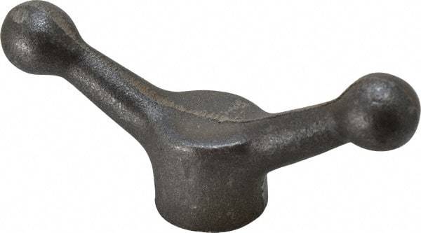 Jergens - 2 Offset Arms, Blank Speed Handle - 1-1/2" High, 1-1/8" Hub Diam - Apex Tool & Supply