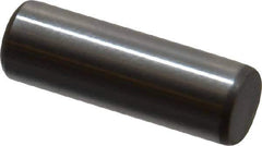 Jergens - 1/4" Diam x 3/4" Pin Length C-1215 Alloy Steel Pull Out Dowel Pin - C 47-58 & C 60-64 (Surface) Hardness, 1 Beveled & 1 Threaded End - Apex Tool & Supply