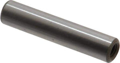 Jergens - 5/16" Diam x 1-1/2" Pin Length C-1215 Alloy Steel Pull Out Dowel Pin - C 47-58 & C 60-64 (Surface) Hardness, 1 Beveled & 1 Threaded End - Apex Tool & Supply