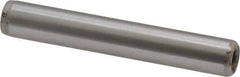 Jergens - 5/16" Diam x 2" Pin Length C-1215 Alloy Steel Pull Out Dowel Pin - C 47-58 & C 60-64 (Surface) Hardness, 1 Beveled & 1 Threaded End - Apex Tool & Supply