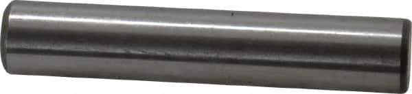 Jergens - 3/8" Diam x 2" Pin Length C-1215 Alloy Steel Pull Out Dowel Pin - C 47-58 & C 60-64 (Surface) Hardness, 1 Beveled & 1 Threaded End - Apex Tool & Supply