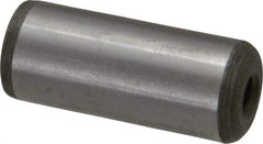 Jergens - 5/8" Diam x 1-1/2" Pin Length C-1215 Alloy Steel Pull Out Dowel Pin - C 47-58 & C 60-64 (Surface) Hardness, 1 Beveled & 1 Threaded End - Apex Tool & Supply